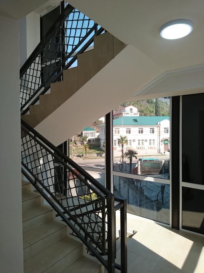 Gega Hotel Гагра Екстериор снимка